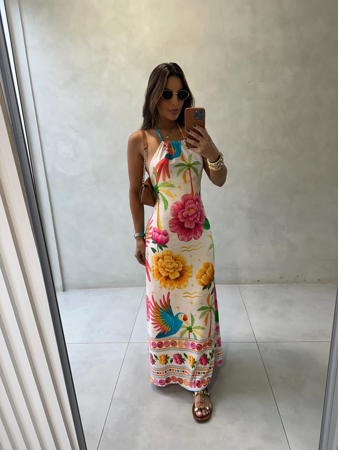 Vestido Riviera das Flores